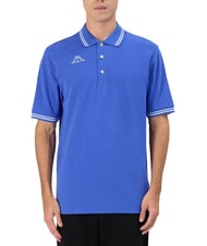 KAPPA LOGO Tricou polo cu m&acirc;necă scurtă albastru regal - alb - maiou Polo - 3
