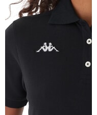KAPPA LOGO Tricou polo cu m&acirc;necă scurtă negru - maiou Polo - 3
