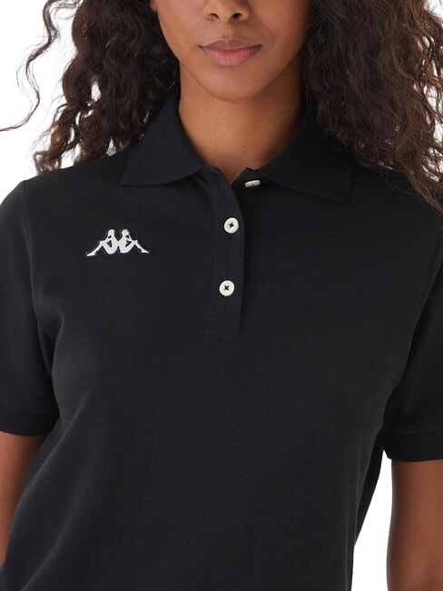LOGO Tricou polo cu m&acirc;necă scurtă negru - maiou Polo
