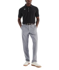 KAPPA LOGO Tricou polo cu m&acirc;necă scurtă negru - maiou Polo - 4