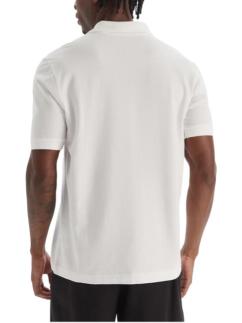 LOGO Tricou polo cu m&acirc;necă scurtă alb - maiou Polo