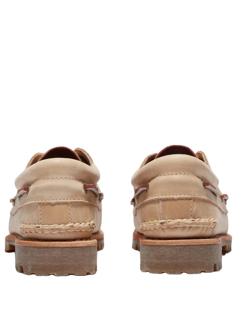 AUTHENTIC Pantofi din piele &icirc;ntoarsă bej mediu - Pantofi femei