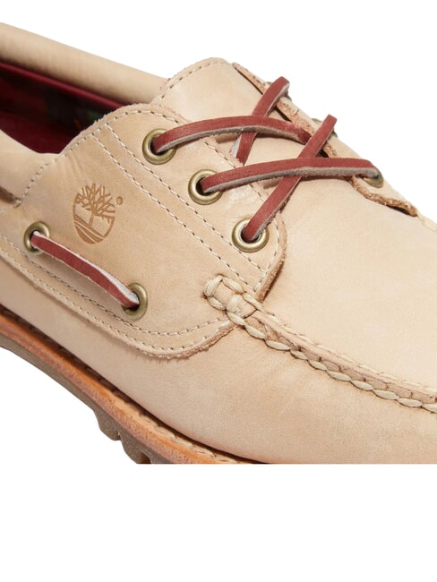 AUTHENTIC Pantofi din piele &icirc;ntoarsă bej mediu - Pantofi femei