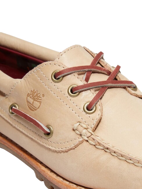 AUTHENTIC Pantofi din piele &icirc;ntoarsă bej mediu - Pantofi femei