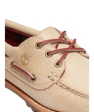 TIMBERLAND AUTHENTIC Pantofi din piele &icirc;ntoarsă bej mediu - Pantofi femei - 5