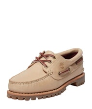 TIMBERLAND AUTHENTIC Pantofi din piele &icirc;ntoarsă bej mediu - Pantofi femei - 6