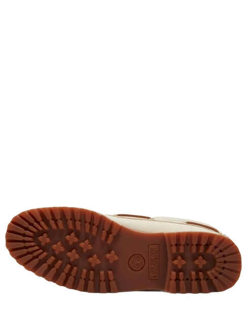 AUTHENTIC  Pantofi de barcă din piele bej deschis - Pantofi bărbați