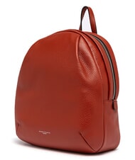 GIANNI CHIARINI EMANUELA Rucsac din piele roșu cărămiziu - Genți femei - 2