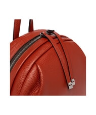 GIANNI CHIARINI EMANUELA Rucsac din piele roșu cărămiziu - Genți femei - 4