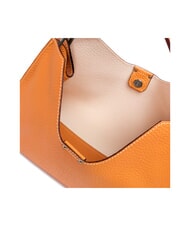GIANNI CHIARINI AURORA Geanta de mana din piele cu husa flacără portocalie-nisip - Genți femei - 5