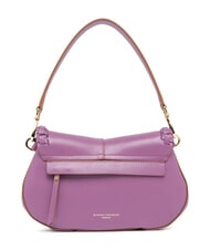 GIANNI CHIARINI HELENA ROUND Geanta din piele cu clapa argile violet - Genți femei - 3