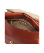 GIANNI CHIARINI OTTAVIA Geantă de piele roșu cărămiziu - Genți femei - 5