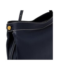 GIANNI CHIARINI OTTAVIA  Geanta de umar, din piele BLUE - Genți femei - 4