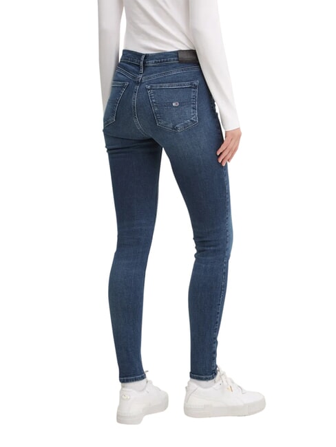 TH JEANS Blugi slim denim &icirc;nchis - Jeans