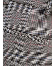 TOMMY HILFIGER TH Pantaloni slim fit, stil clasic verificare globală STP/s/textură gri h - Pantaloni pentru femei - 4