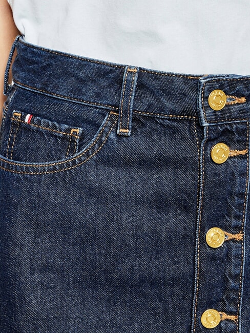 TH Fustă scurtă din denim cleric - Fuste pentru femei