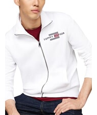 TOMMY HILFIGER TH Hanorac cu m&acirc;necă lungă alb - hanorace - 4