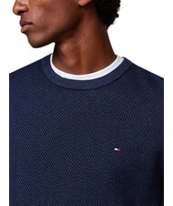 TOMMY HILFIGER TH  Pulover cu guler rotund cer deșertic multi - Pulovere pentru bărbați - 5