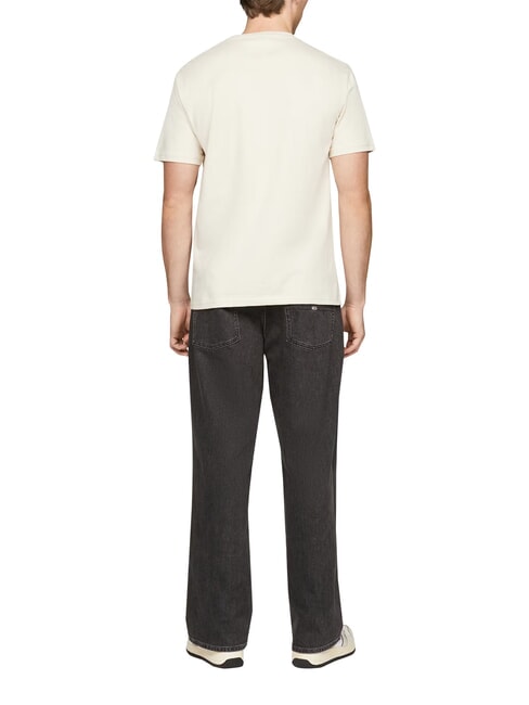 TH JEANS Tricou cu m&acirc;necă scurtă h&acirc;rtie de ziar - tricou