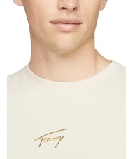 TOMMY HILFIGER TH JEANS Tricou cu m&acirc;necă scurtă h&acirc;rtie de ziar - tricou - 4