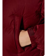 TOMMY HILFIGER TH JEANS Jachetă scurtă cu puf roșu intens - Jachete de puf pentru femei - 8