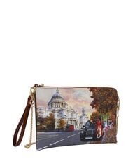 YNOT YESBAG Geantă tip clutch plată cu manșetă turist londonez - Genți femei - 3