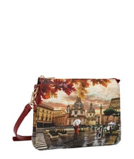 YNOT YESBAG Geantă de umăr, două compartimente Roma plouă - Genți femei - 2