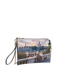 YNOT YESBAG Geantă tip clutch plată cu manșetă paris / cor - Genți femei - 3