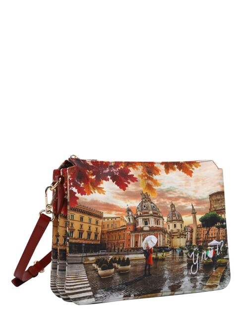 YESBAG Geantă de umăr Roma plouă - Genți femei