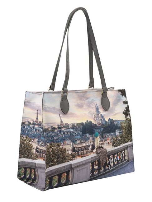 YESBAG Geantă de cumpărături L, geantă de umăr paris / cor - Genți femei