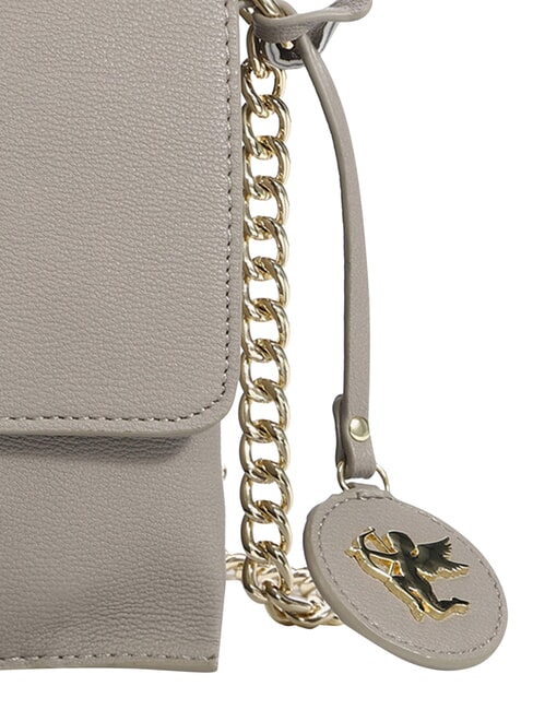 LOVERS Geantă de umăr pătrată taupe - Genți femei