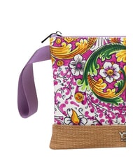 YNOT ORTIGIA Geantă de m&acirc;nă liliac - Genți femei - 3