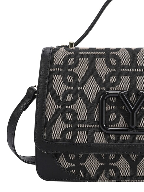 GRACE Geantă de umăr fildeş - Genți femei