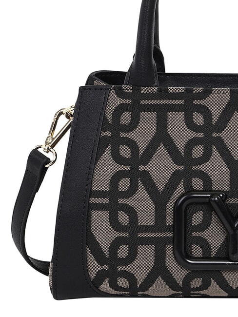 GRACE Geantă de m&acirc;nă, cu curea de umăr fildeş - Genți femei