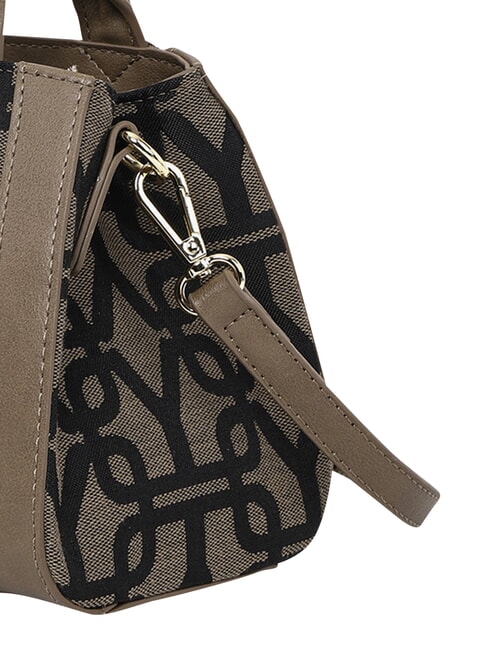 GRACE Geantă de m&acirc;nă, cu curea de umăr BROWN - Genți femei