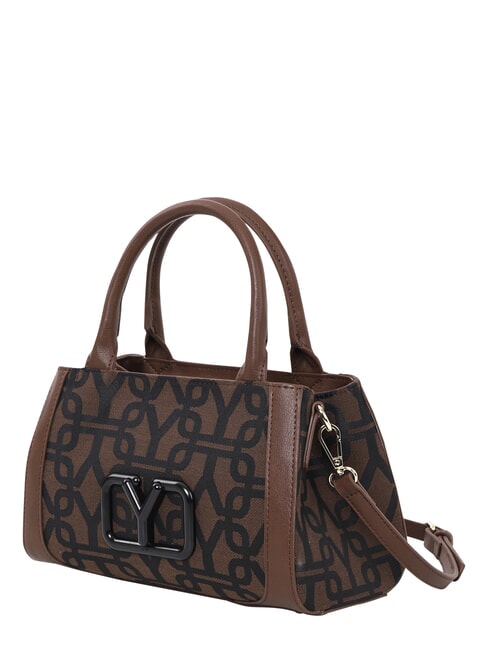 GRACE Geantă de m&acirc;nă, cu curea de umăr tutun - Genți femei