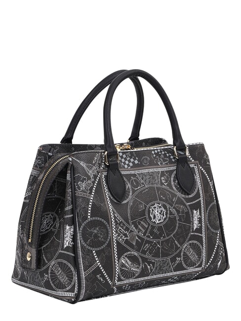 FASHIONOPOLY Geantă de m&acirc;nă BLACK - Genți femei