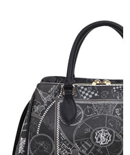YNOT FASHIONOPOLY Geantă de m&acirc;nă BLACK - Genți femei - 4