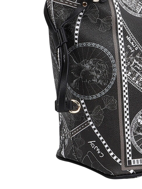 FASHIONOPOLY Geantă de cumpărături, geantă de umăr BLACK - Genți femei