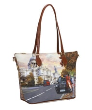 YNOT YESBAG Geantă de cumpărături de umăr medie turist londonez - Genți femei - 2