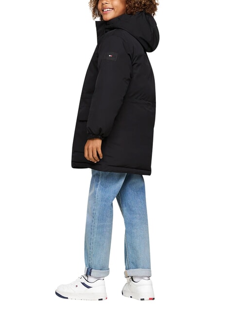 TH Jachetă cu glugă negru - Jachete pentru copii