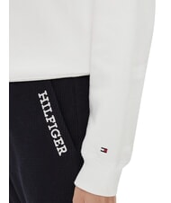 TOMMY HILFIGER TH Hanorac alb optic - Hanorace pentru femei - 3