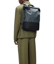RAINS TRAIL ROLLTOP Rucsac pentru laptop de 13" lagună - Rucsacuri pentru școală și timp liber - 3