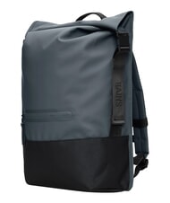 RAINS TRAIL ROLLTOP Rucsac pentru laptop de 13" lagună - Rucsacuri pentru școală și timp liber - 5