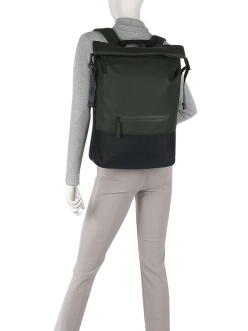 TRAIL ROLLTOP Rucsac pentru laptop de 13" verde - Rucsacuri pentru școală și timp liber