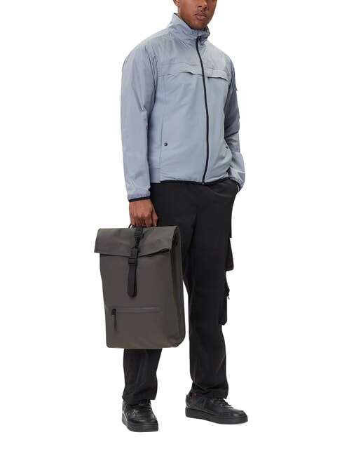ROLLTOP RUCKSACK Rucsac mare impermeabil gri - Rucsacuri pentru școală și timp liber
