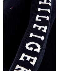 TOMMY HILFIGER TH Pulover din bumbac cu guler rotund cerul deșertului - Pulovere pentru copii - 6