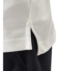 TOMMY HILFIGER TH Tricou polo cu m&acirc;necă scurtă și panglică la guler alb optic - maiou Polo - 4