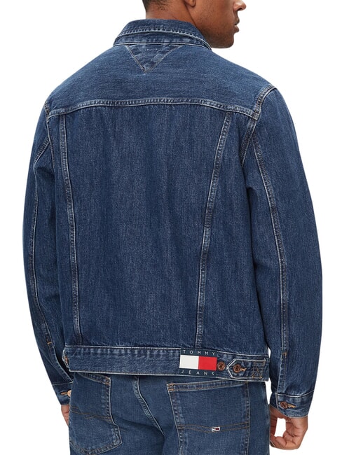 TH JEANS Pulover din bumbac cu guler rotund negru - Pulovere pentru bărbați