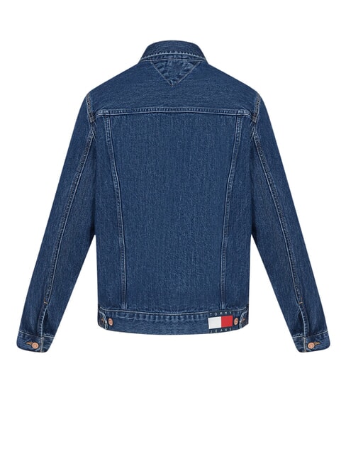 TH JEANS Pulover din bumbac cu guler rotund negru - Pulovere pentru bărbați